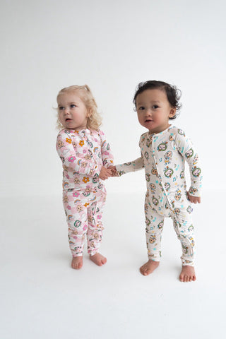 Dream Big Little Co x CoComelon JJ Musical Melon Dream Romper The Dream Romper DREAM BIG LITTLE CO Size: Preemie