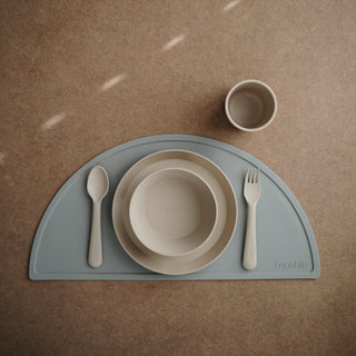 Round Dinnerware Plates, Set of 2DinnerwareMushieColor: Smoke
