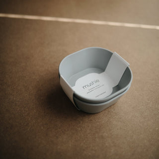 Square Dinnerware Bowl, Set of 2DinnerwareMushieColor: Sage