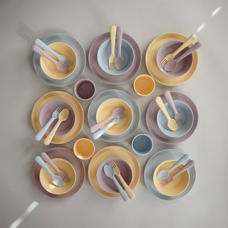 Dinnerware Cup, Set of 2 Dinnerware Mushie Color: Sage