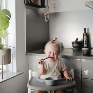 Silicone Suction Bowlsilicone tablewareMushieColor: Cambridge Blue