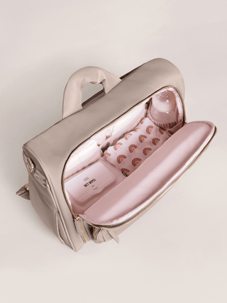 Satchel Diaper Bag - Taupe Satchel JuJuBe