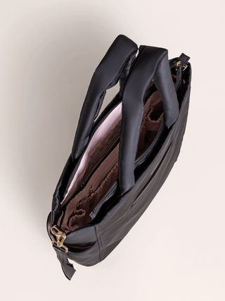 Utility-Strap Tote Diaper Bag - Black Utility-Strap Tote JuJuBe