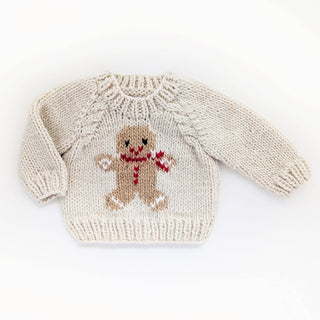 Gingerbread Sweater for Baby & Toddler Huggalugs Size: 0-6 months