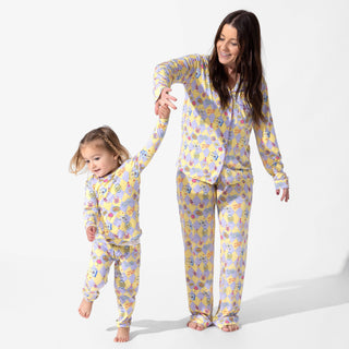 Bamboo Long Sleeve Pajama Set - Clueless As If! Bellabu Bear Size: 3T