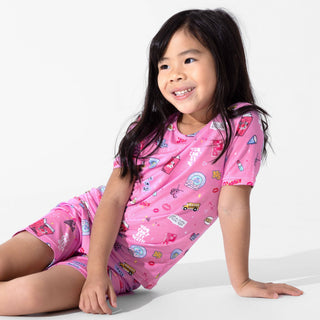 Bamboo Pajama Set with Shorts - Mean Girls: So Fetch Bellabu Bear Size: 18-24 Months