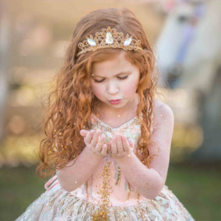 Bailey and Ava Chloe Princess Crown - Clear Tiara | Baby Riddle