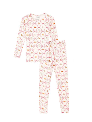 Let Us Adore Him PJ Long Sleeve Set Bamboo