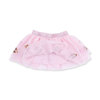 Football Helmets Pink - Tutu Skirt with Bike Shorts
