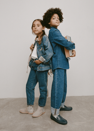 Alex Navy Loafers childrenchic