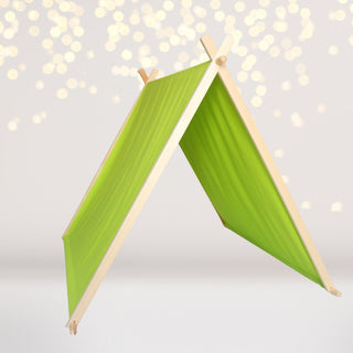 Kids A-Frame Sleepover Tents with Lights Chicky Chicky Bling Bling