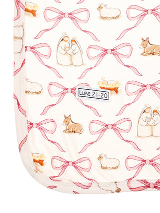 Let Us Adore Him Swaddle Bamboo