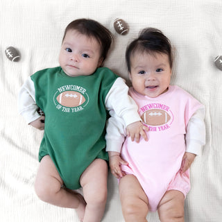Sweatshirt Bubble Newcomer, Varsity - Pink 744AN Angel Dear Size: 0-3M