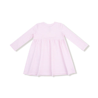 Long Sleeve Play Dress, Stripes with Football 952A Angel Dear Size: 6-12M