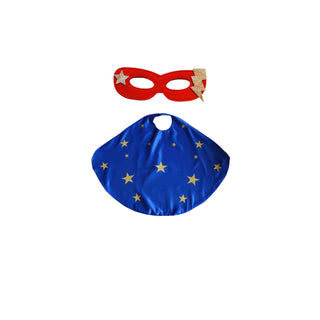 Bailey and Ava Superhero Star Power Cape Set - Blue | Baby Riddle