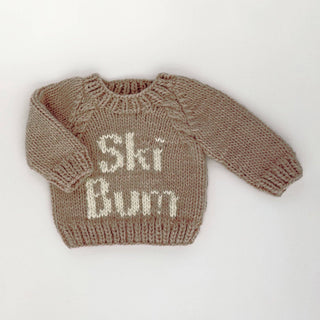 Ski Bum Pebble Crew Neck Sweater Huggalugs Size: 6-12 months