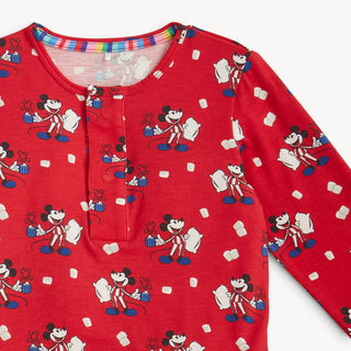 Magnetic Long Sleeve Pajama Set - Disney Red Cocoa Club Magnetic Me Size: 2T