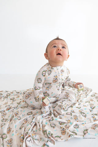 Dream Big Little Co x CoComelon JJ Musical Melon Dream Romper The Dream Romper DREAM BIG LITTLE CO Size: Preemie