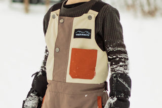 Waterproof Snow bib for youth and toddlerKeep the Littles WildSize: 1-2Y