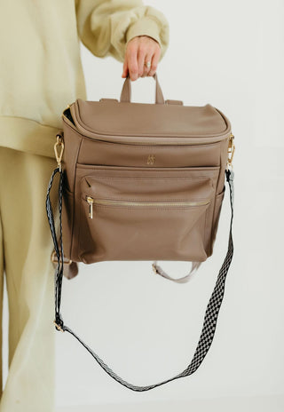Diaper Bag - Taupe Diaper Wet Bags Diaper Bag forever french baby
