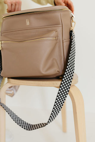 Diaper Bag - Taupe Diaper Wet Bags Diaper Bag forever french baby
