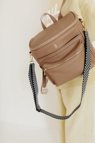 Diaper Bag - Taupe Diaper Wet Bags Diaper Bag forever french baby