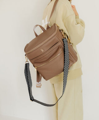 Diaper Bag - Taupe Diaper Wet Bags Diaper Bag forever french baby