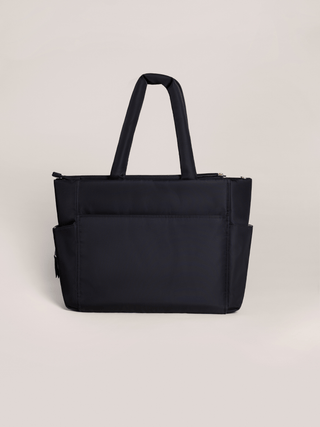 Utility-Strap Tote Diaper Bag - Black Utility-Strap Tote JuJuBe