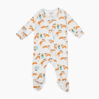 Daniel & The Lions Den PJ Footed Onesie Cotton Onesie Holy Pals Size: 00-03M