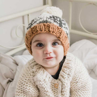 Forest Knit Beanie Hat Huggalugs Size: S (0-6 months)