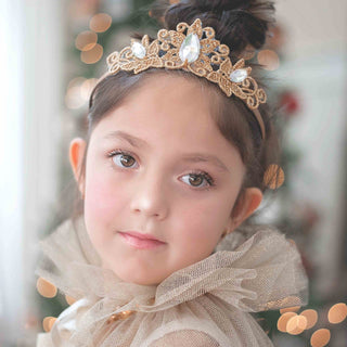 Bailey and Ava Chloe Princess Crown - Clear Tiara | Baby Riddle