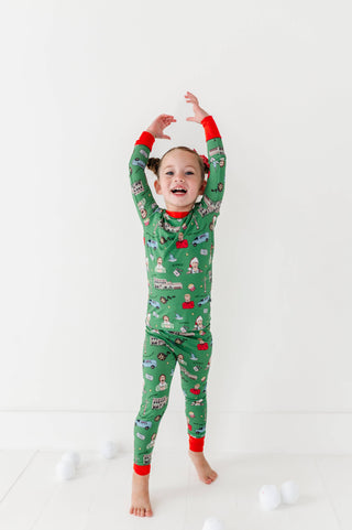 Cozy with the Classics Bamboo Long Sleeve Pajama Set - PRE-ORDER Kiki + Lulu Size: 2T