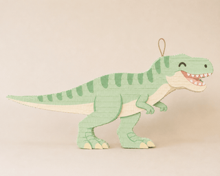 🦖 T-Rex Piñata – Handmade Green Dinosaur Party Decoration for Dino Birthdays & Jurassic-Themed Celebrations Piñata mamaspinatas