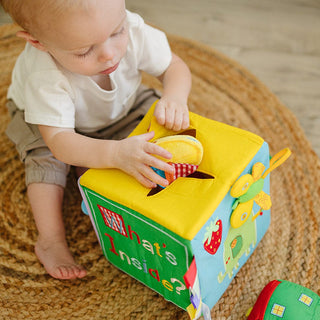 Baby Surprise Box What's Inside Box with Colorful Sensory Baby Toys Toy Genius Babies Toys