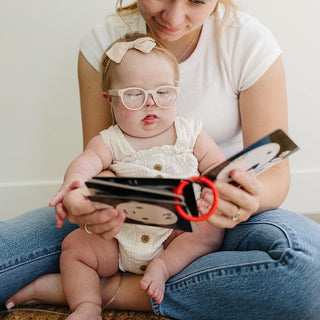 The Original, High Contrast (Black, White, Red) Flashcards for Baby Toy Genius Babies Toys