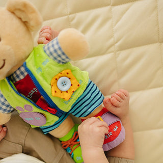 Learn to Dress Bear Doll Genius Babies Toys