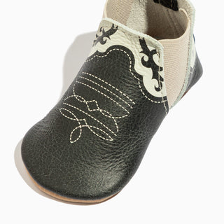Ebony Cowboy Chelsea Boot Baby Shoe Chelsea Boot Freshly Picked Style: Soft Sole Size: 1