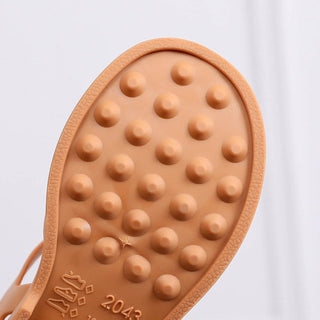 Aqua-Joy Kids Jelly Sandals - Waterproof Toddler Summer Shoes with Wide Toe Box & Anti-Slip Sole Jelly Sandal ozznekshoes Shoe size: 5 Color: Pink
