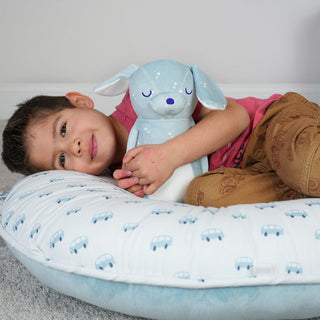 Goosewaddle Atlas Puppy Mini Printed Plush | Baby Riddle