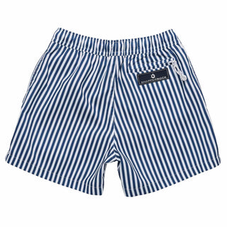 Denim Stripe Comfort Lined Swim Short Snapper Rock Size: 4 (3-4y)