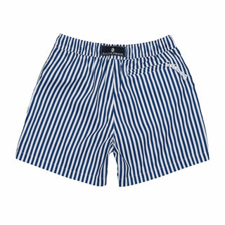Denim Stripe Comfort Lined Swim Short Snapper Rock Size: 4 (3-4y)