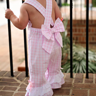 Girls Smocked First Birthday Longall Girl Bubble Seven Lantern Lane Size: 12M