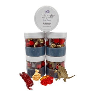 Dragon-Themed Play Dough Party Favors Sensory Activity Bin Playful Little Minds Select Desired Quantity Of Jars: 8 I would like: Generic Birthday Label That Matches Theme