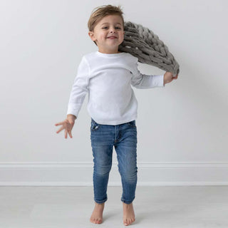 INFINITE CHUNKY KNIT BLANKET | MINKY | CUDDLE - MISTKids BlanketBIG LOViE