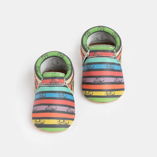 Rainbow Hot Wheels™ City Baby Shoes City Mocc Freshly Picked Style: Soft Sole Size: 1