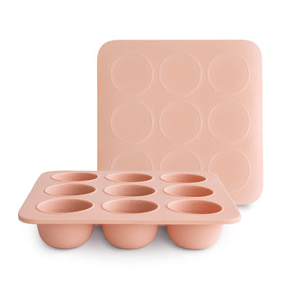Baby Food Freezer TrayBaby Food TrayMushieColor: Blush