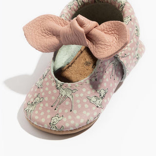 Bambi Knotted Bow Baby Shoe Knotted Bow Mocc Freshly Picked Style: Soft Sole Size: 1
