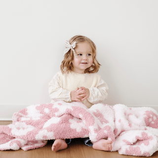 Double-Layer Bamboni® Receiving Blankets Saranoni Color: Pansy Double Layer