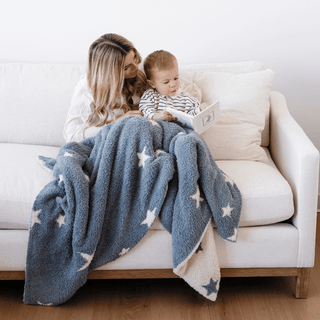 Double-Layer Bamboni® Toddler Blankets Saranoni Color: Pansy Double Layer