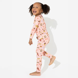Bamboo Long Sleeve Pajama Set - Friends You're My Lobster